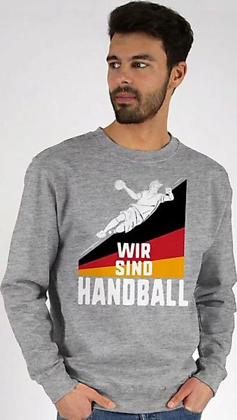 Shirtracer Sweatshirt Wir sind Handball! Deutschland (1-tlg) Handball EM 20 günstig online kaufen
