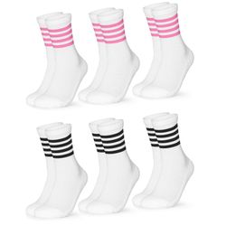 OCCULTO Sportsocken Damen Retro Tennis Socken günstig online kaufen
