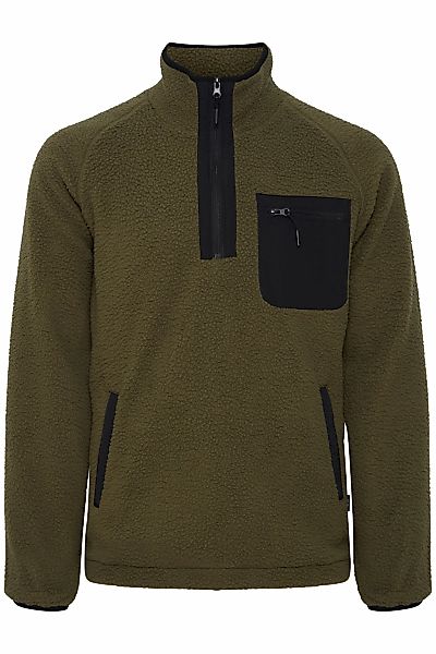Indicode Strickfleece-Pullover "Fleecejacke IDTrout" günstig online kaufen