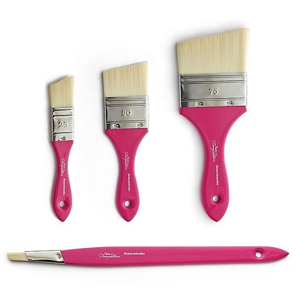 MissPompadour Pinsel langlebiger & streifenfreier Flachpinsel günstig online kaufen