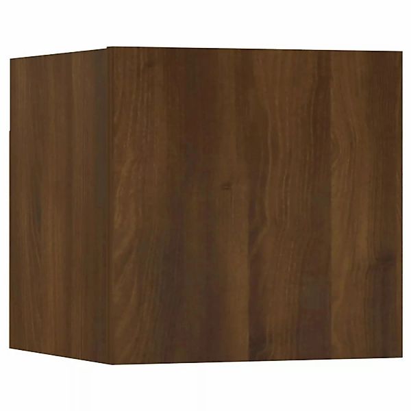 VidaXL TV-Wandschrank Braun Eiche 30,5x30x30 cm günstig online kaufen