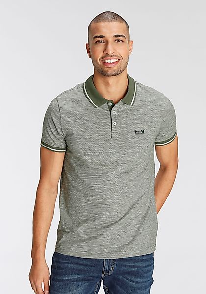 AJC Poloshirt Kurzarm, schmal geschnitten, Polokragen, günstig online kaufen