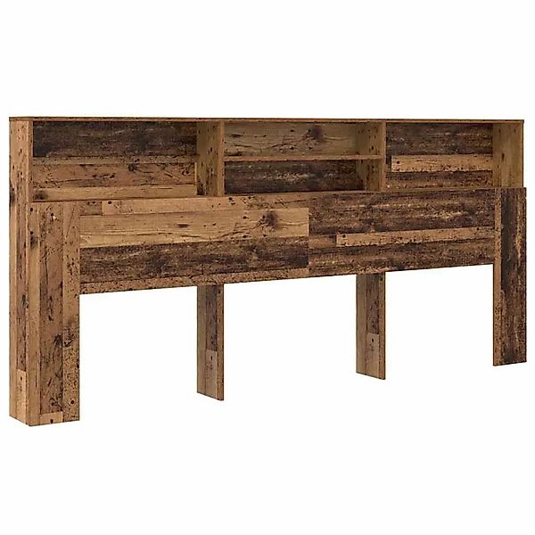 vidaXL Kopfteil Schrank Altholz 220 x 19 x 101,5 cm Holzwerkstoff 879447 günstig online kaufen
