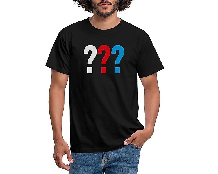 Spreadshirt T-Shirt Die Drei Fragezeichen Logo Männer T-Shirt (1-tlg) günstig online kaufen