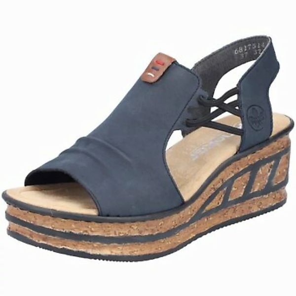 Rieker Keilsandalette, Sommerschuh, Sandale, Keilabsatz, mit seitlichen Str günstig online kaufen