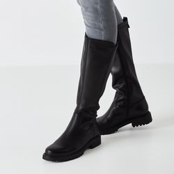 Tamaris Stiefel, Blockabsatz, Langschaftstiefel mit Stetchfunktion günstig online kaufen