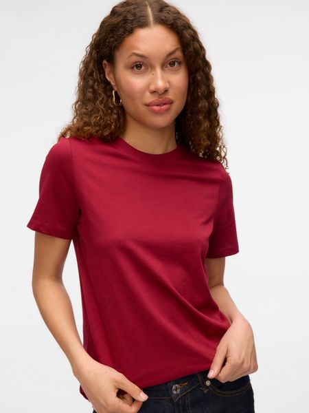 Vero Moda Kurzarmshirt VMPAULINA SS T-SHIRT günstig online kaufen