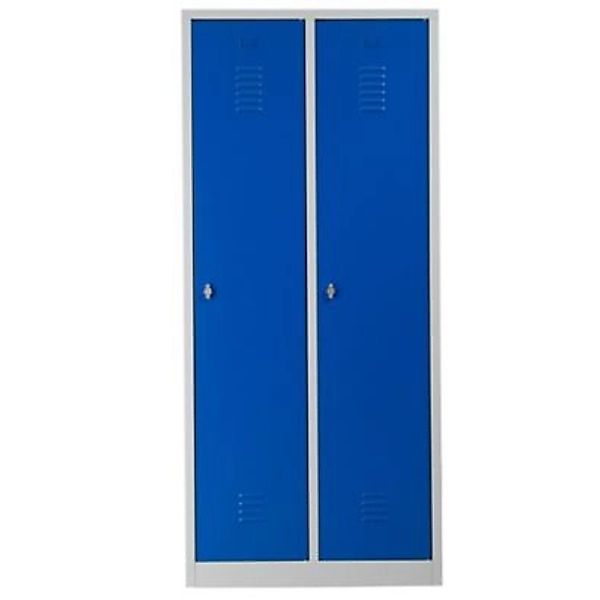 PROREGAL Garderobenspind Camel 2-Fächer HxBxT 180 x 80 x 50 cm Vorhängeschl günstig online kaufen