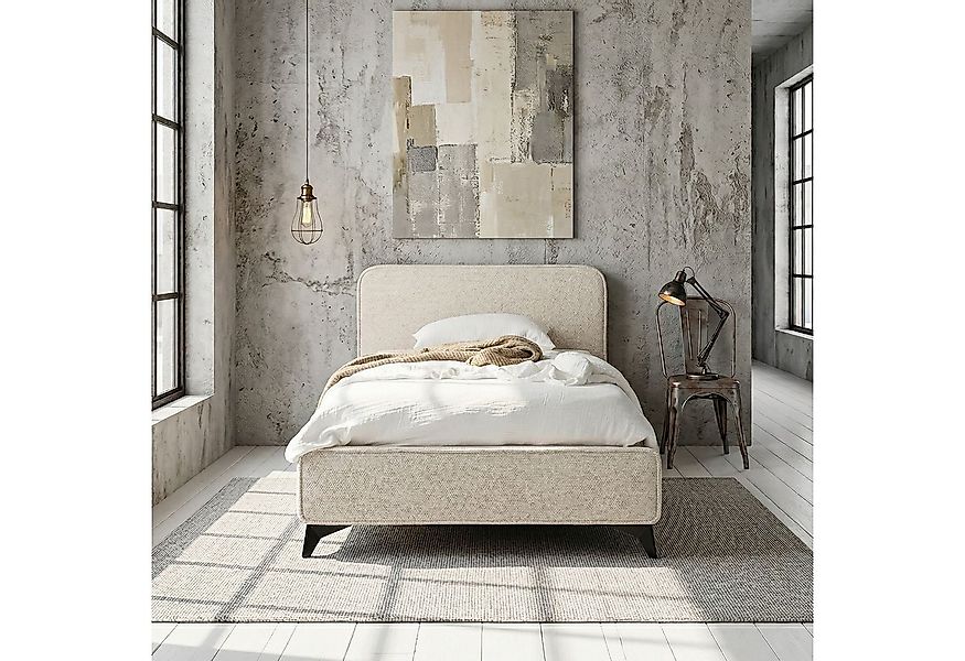 IDIMEX Polsterbett VIRETTA, Bett mit Lattenrost 90x200 cm, Einzelbett mit K günstig online kaufen