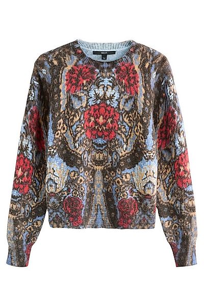 Next Rundhalspullover Rundhalspullover mit Print (1-tlg) günstig online kaufen