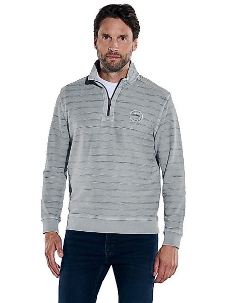 Engbers Sweatshirt engbers Herren Sweatshirt strukturiert, Grau günstig online kaufen