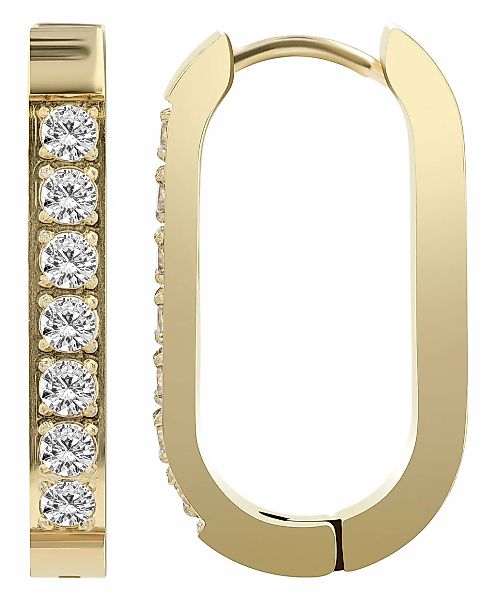 Adelia´s Klappcreolen "Damen Ohrringe – Klappcreole aus Edelstahl" Zum Vers günstig online kaufen