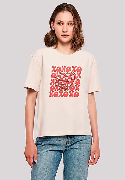 F4NT4STIC T-Shirt "XOXO Herz Love", Premium Qualität günstig online kaufen