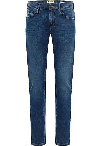 Mustang Oregon Tapered Jeans Slim Fit denim blue extra lang günstig online kaufen