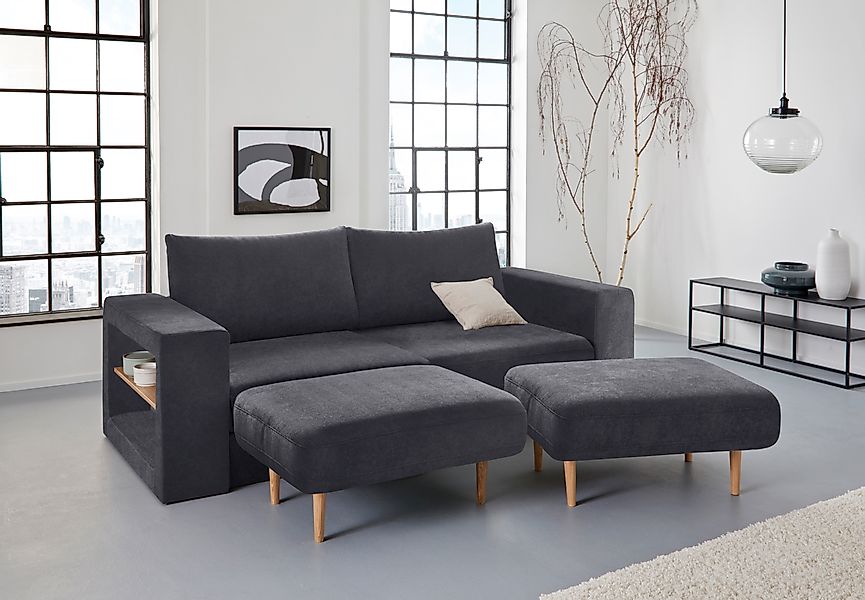 LOOKS by Wolfgang Joop 3,5-Sitzer »Looksvb«, Verwandlungssofa: aus Sofa wir günstig online kaufen