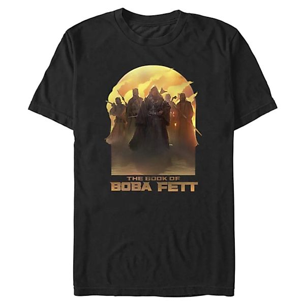 Star Wars - Book of Boba Fett - Gruppe Leading By Example - Männer T-Shirt günstig online kaufen