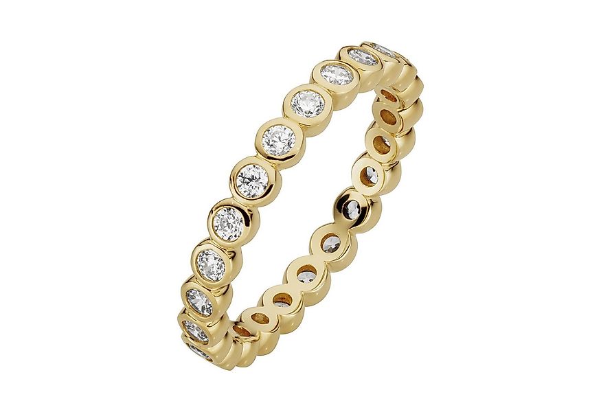 Orolino Fingerring 333/- Gelbgold glanz synth. Zirkonia günstig online kaufen