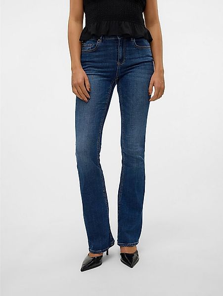 Vero Moda Bootcut-Jeans VMFLASH MR FLARED JEANS LI3110 GA NOOS Baumwollmisc günstig online kaufen