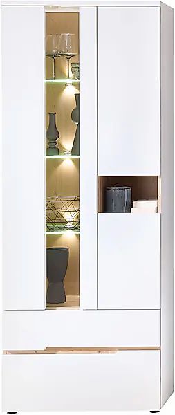 Innostyle Vitrine »Memphis Vitrine, 110x40x65cm (B/H/T)«, (1 St.) günstig online kaufen