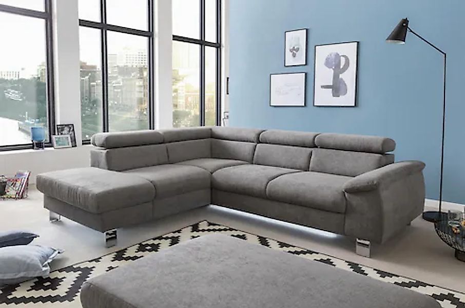 COTTA Polstergarnitur »Komaris L-Form«, (Set), Set bestehend aus: Ecksofa m günstig online kaufen