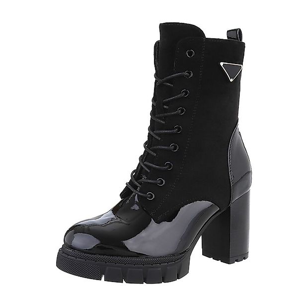 Ital-Design Damen Schnürschuhe Freizeit Schnürstiefelette (87336785) günstig online kaufen