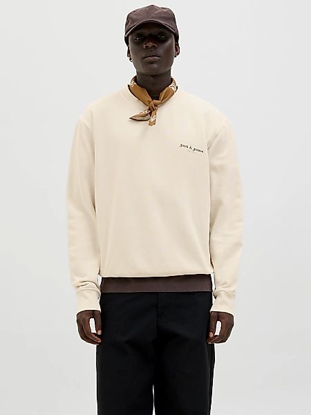 Jack & Jones Sweatshirt JJEDOVER PRINT günstig online kaufen