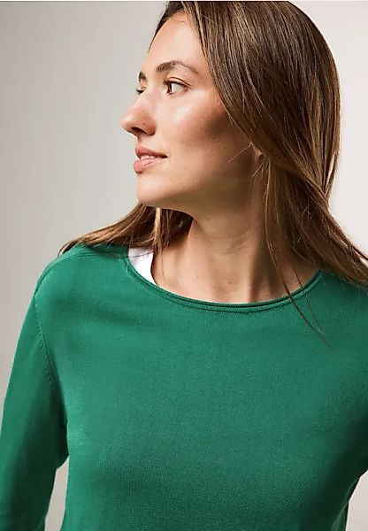 Cecil Strickpullover, mit Rundhalsausschnitt günstig online kaufen