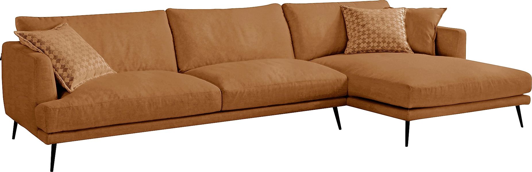 Egoitaliano Ecksofa »Sophia, Designsofa mit extrakomfortablem Sitzkomfort, günstig online kaufen