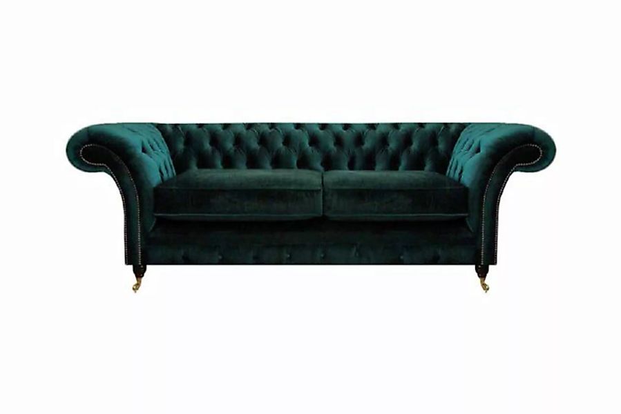 JVmoebel 2-Sitzer Luxus Sofa Zweisitzer Textil Couch Chesterfield Polstersi günstig online kaufen