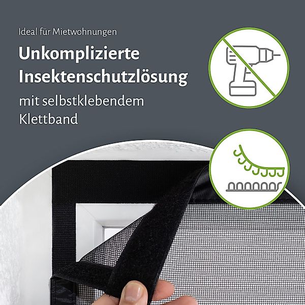 empasa Insektenschutz-Tür DELUXE, Lamellenvorhang Magnetverschluss Insekten günstig online kaufen