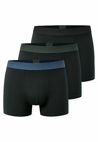 Schiesser Boxershorts "95/5 Multipacks" 3er Pack, ohne Eingriff, Logobund, günstig online kaufen