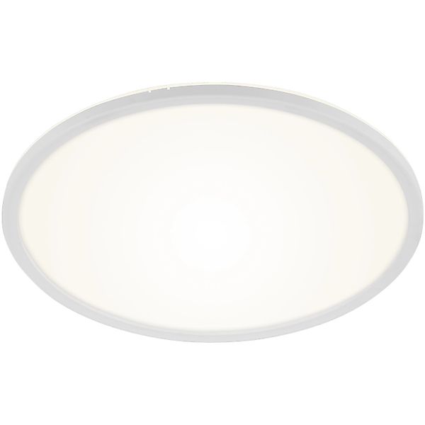 Brilo LED-Deckenleuchte Slim 18 W Rund Weiß günstig online kaufen