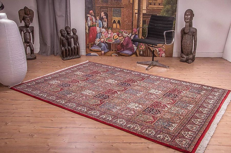 morgenland Wollteppich »Bachtiar Teppich handgeknüpft braun«, rechteckig günstig online kaufen