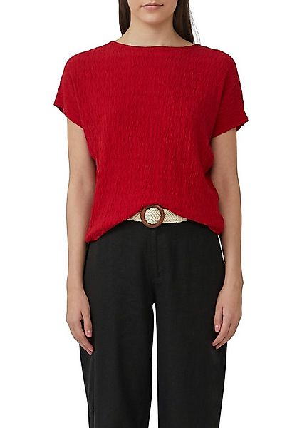 s.Oliver T-Shirt in Struktur-Optik günstig online kaufen