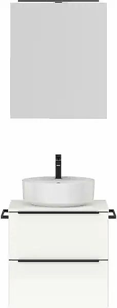 nobilia® Badmöbel-Set »Alvene« vormontiert, mit Soft-Close, 2 Stk. tlg. günstig online kaufen