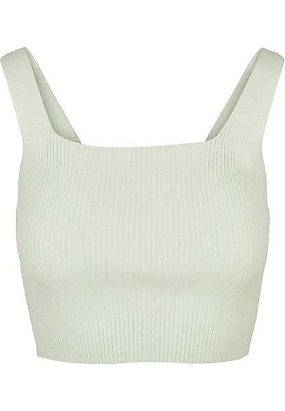 URBAN CLASSICS Muskelshirt "Urban Classics Damen Ladies Cropped Knit Top", günstig online kaufen