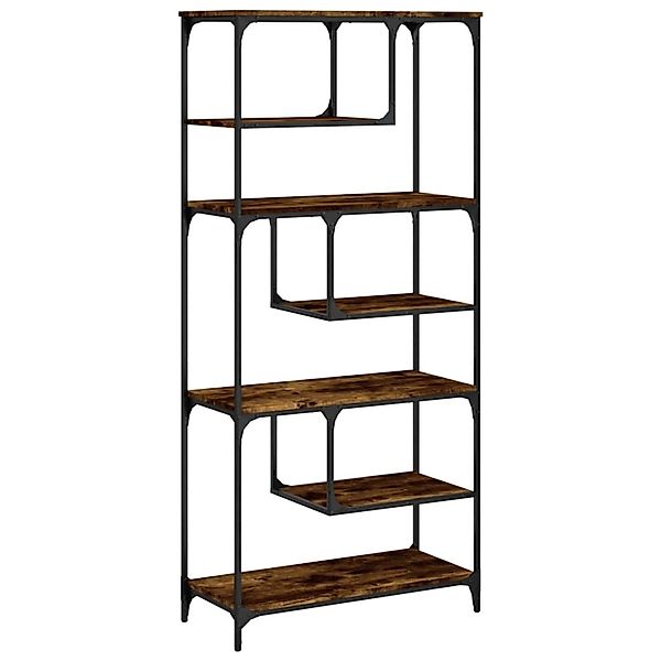 VidaXL Bücherregal Räuchereiche 81x36x176 cm Holzwerkstoff günstig online kaufen