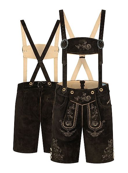 Steigenhöfer Manufaktur Trachtenlederhose Lederhose Herren Tracht kurz - Lu günstig online kaufen