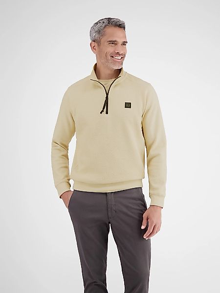 LERROS Sweatshirt "LERROS Herren Troyer in sportiver Struktur" günstig online kaufen