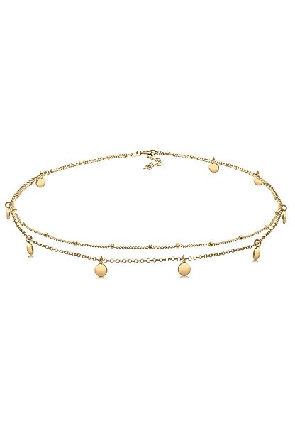 Elli Collier Choker Layer Look Kugelkette günstig online kaufen