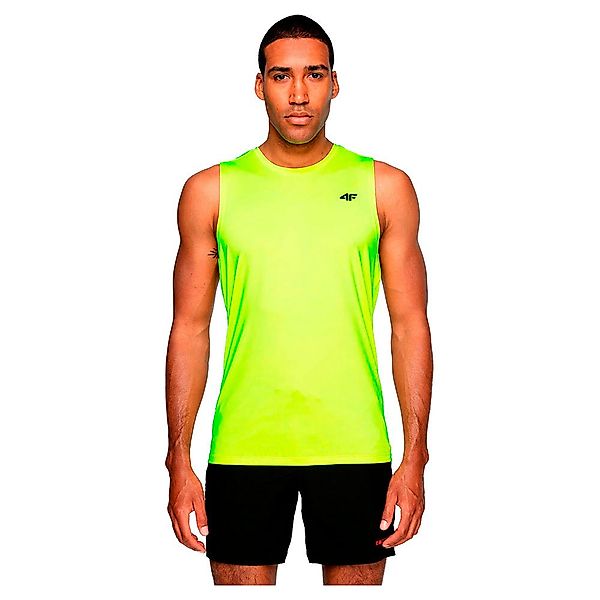 4f Ärmelloses T-shirt S Canary Green Neon günstig online kaufen
