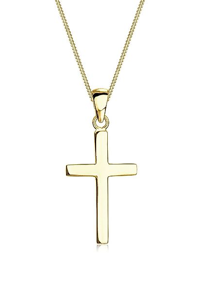Elli Premium Kette mit Anhänger Kreuz günstig online kaufen