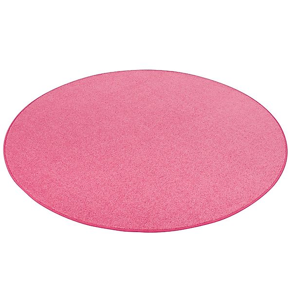 Snapstyle Trend Velours Teppich Joy Rosa 160cm Rund günstig online kaufen