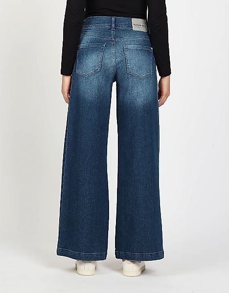 GANG Weite Jeans "94PAIGE WIDE" mit eingesetztem Seitenstreifen günstig online kaufen