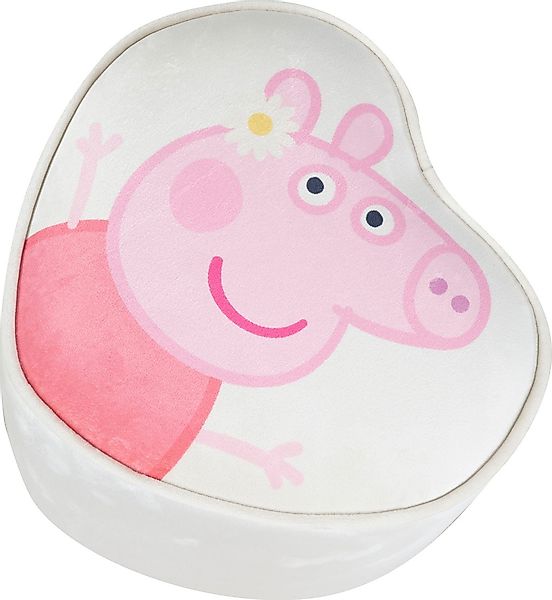 roba® Kinderhocker »Peppa Pig« in Herzform günstig online kaufen