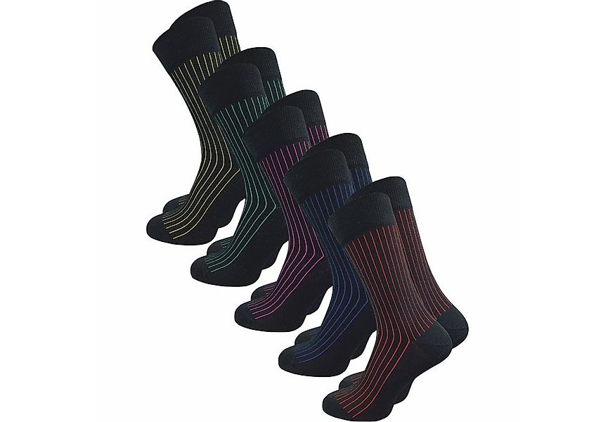 ca·wa·so Socken für Herren mit Shadow Effekt - zweifarbiger Effekt durch Ri günstig online kaufen