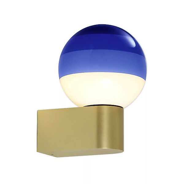 MARSET Dipping Light A1 LED-Wandlampe, blau/gold günstig online kaufen