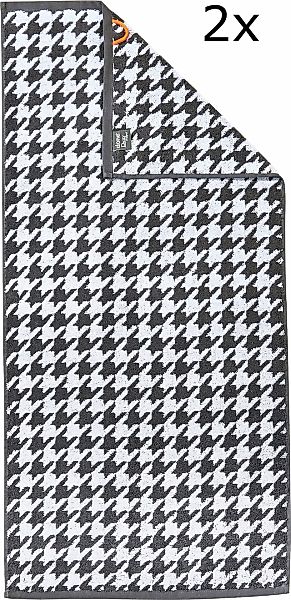 done.® Handtuch Set »Daily Shapes Bird«, (Set, 2 St., 2 Handtücher (50x100 günstig online kaufen
