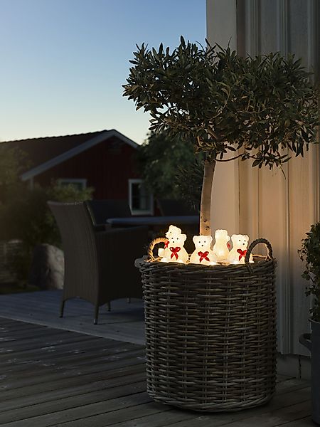 KONSTSMIDE LED-Lichterkette Weihnachtsdeko aussen, 40-flammig, LED günstig online kaufen