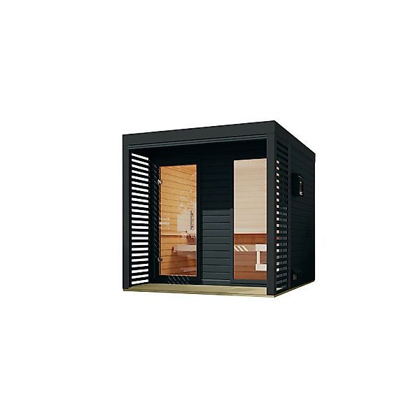 Chillroi Saunahaus Angelus L Inklusive Saunaofen 9kW Integriert Steuerung günstig online kaufen